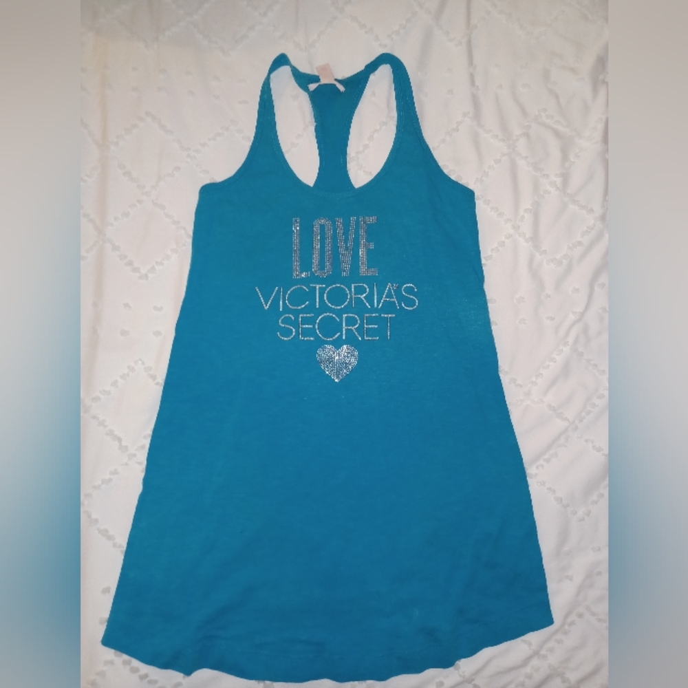 Victoria's Secret LOVE Racerback Sleep Tank